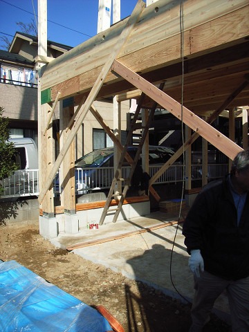 新しい建材(門型フレーム) その2