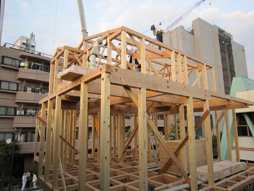 Ａ邸上棟 その４