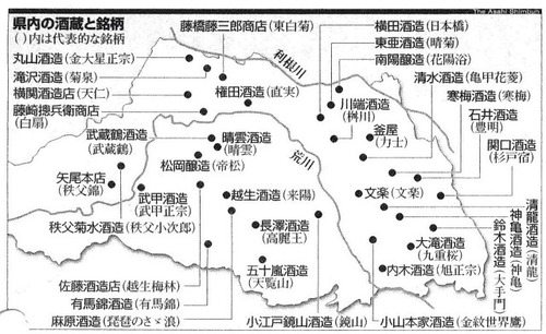 埼玉県の地酒 その１