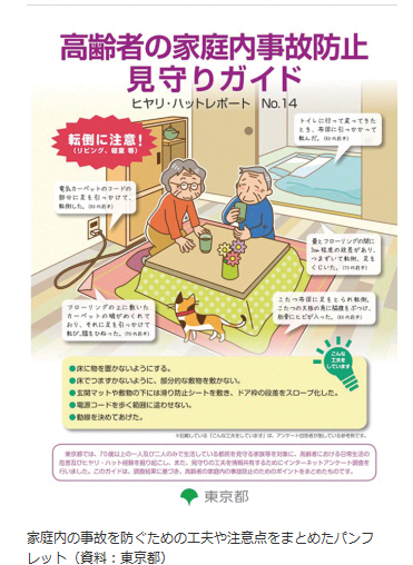 高齢者の家庭内事故防止見守りガイド