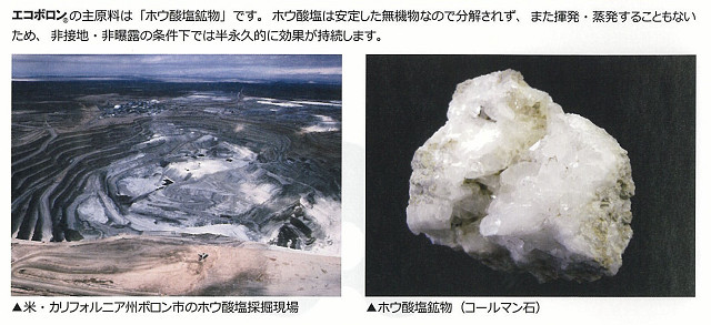 ホウ酸塩鉱物の紹介